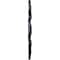 Ekena Millwork Peralta Ceiling Medallion (Fits Canopies up to 4 5/8"), 17 3/4"OD x 3 1/8"ID x 1"P, Midnight Dream CM17PEMDF - alternate 2